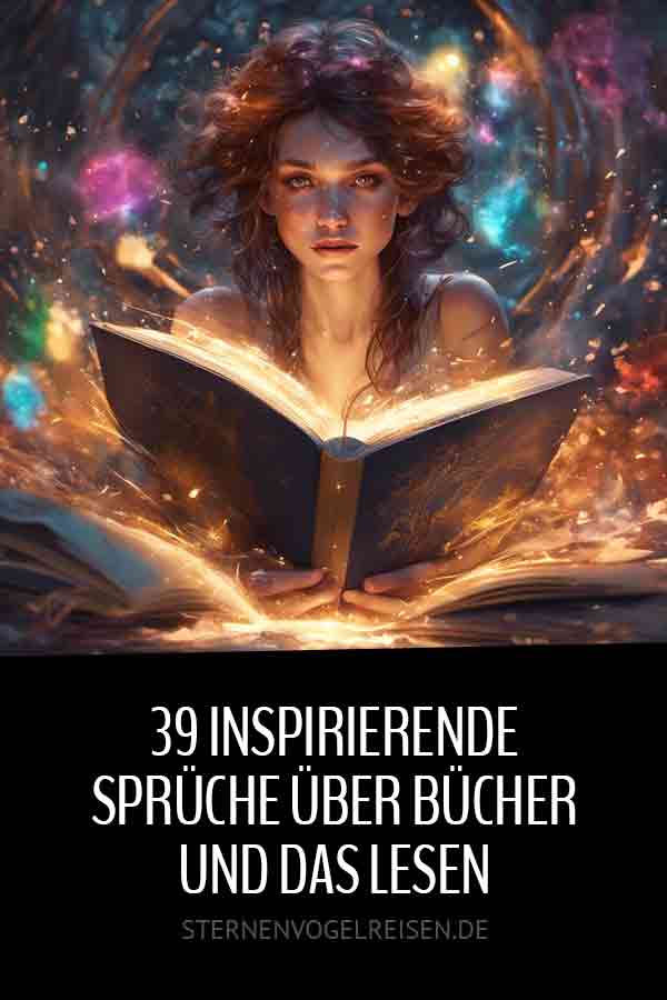 39 inspirierende Sprüche über Bücher und das Lesen