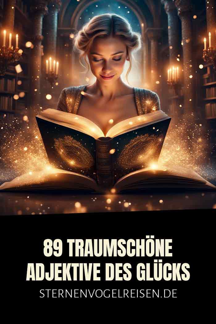 89 traumschöne Adjektive des Glücks