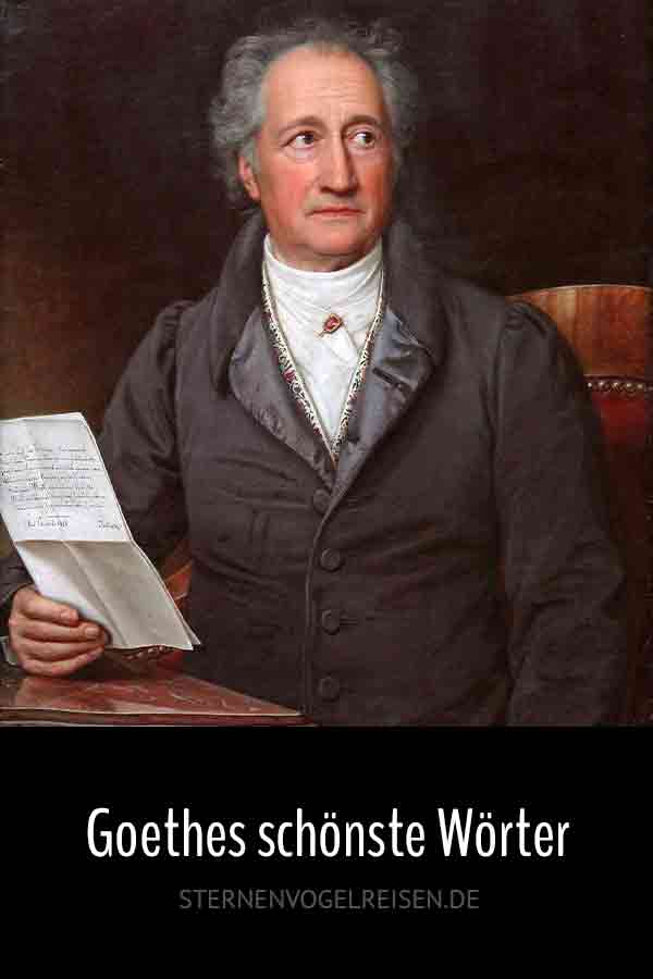 Goethes schönste Wörter