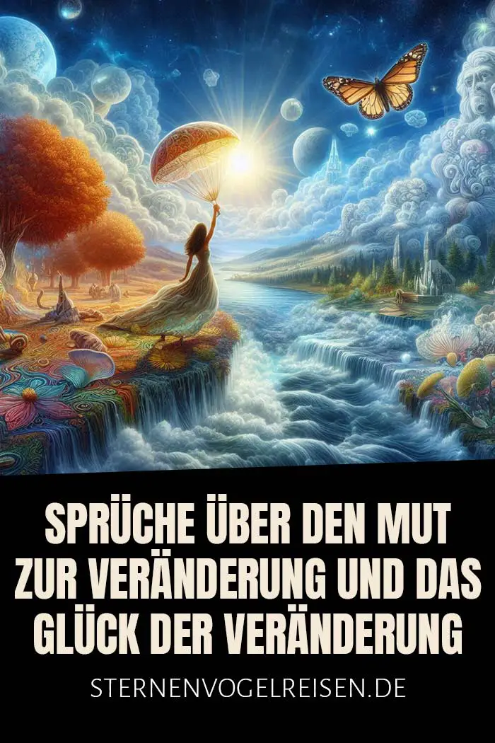 35 Inspirierende Sprüche über den Mut zur Veränderung und das Glück durch neue Erfahrungen