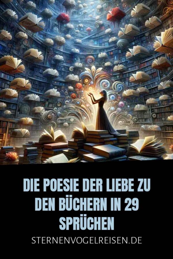 Die Poesie der Liebe zu den Büchern in 29 Sprüchen
