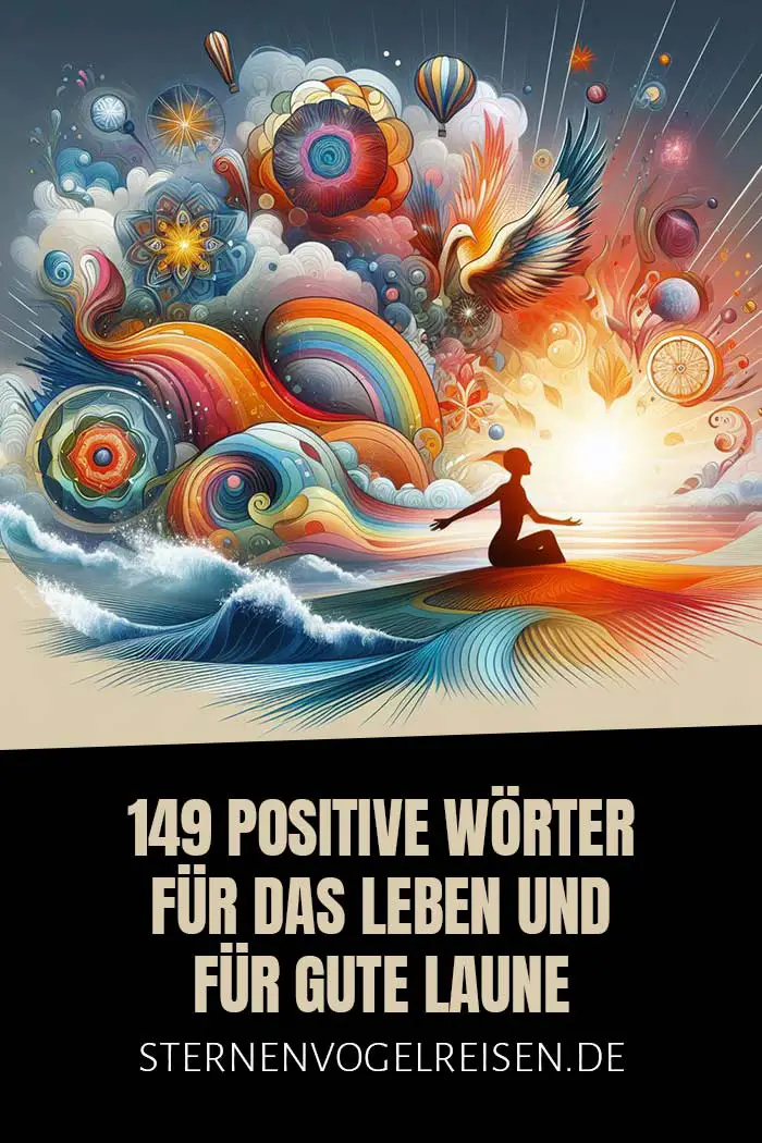 149 positive Wörter für das Leben und für gute Laune – Liste der Substantive