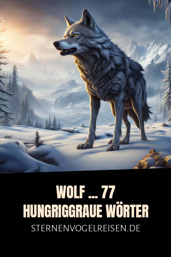 Wolf ... 77 hungriggraue Wörter